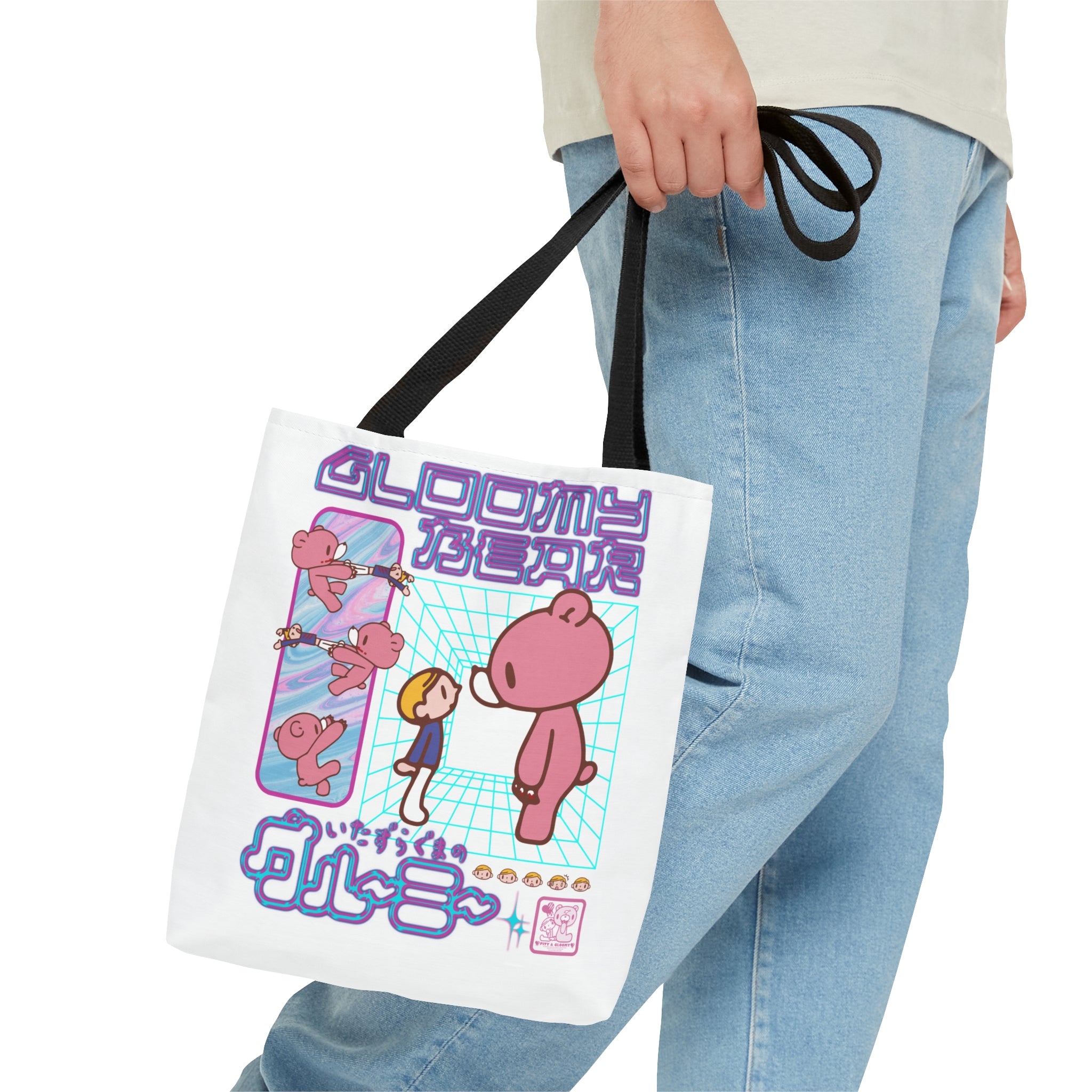Gloomy Bear Y2K Vibes - Canvas Tote Bag